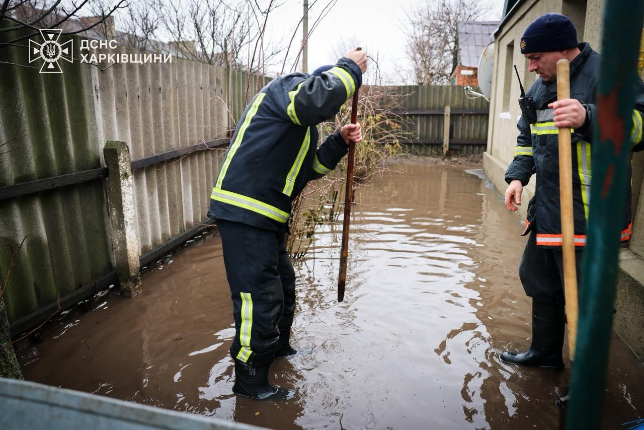 Танення снігів викликало підтоплення на Харківщині (фото)